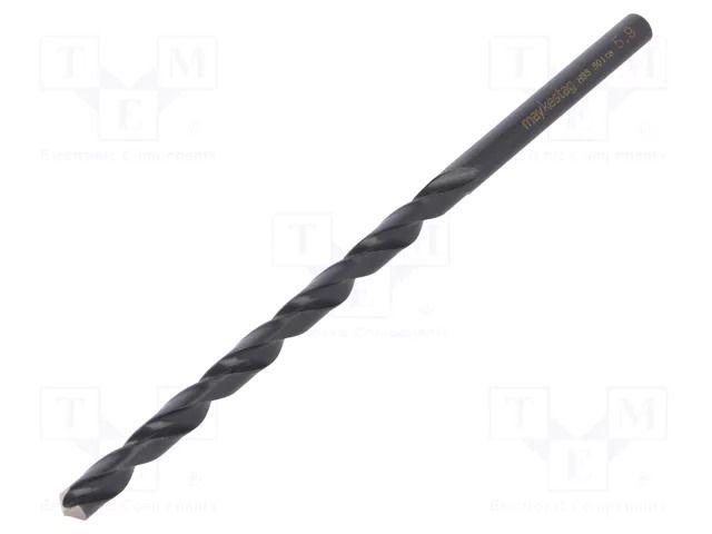 Drill bit; for metal; Ø: 5.9mm; L: 139mm; high speed steel ALPEN-MAYKESTAG ALP.50100590100