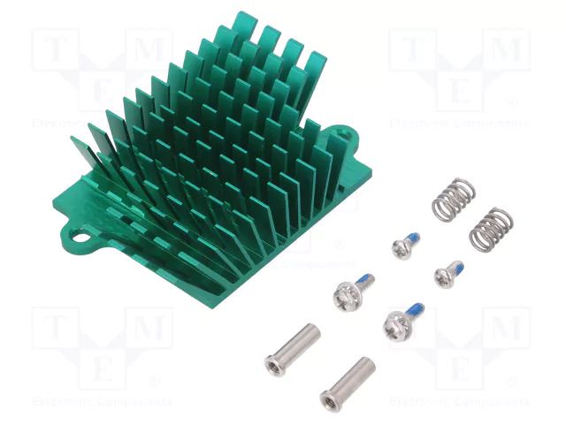 Heatsink: extruded; grilled; BGA; green; L: 41mm; W: 45mm; H: 15mm Advanced Thermal Solutions ATS-1042-C3-R0