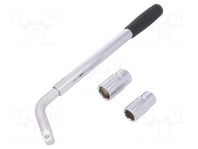 Wrench; to wheels; Chrom-vanadium steel PROLINE PRE-29023