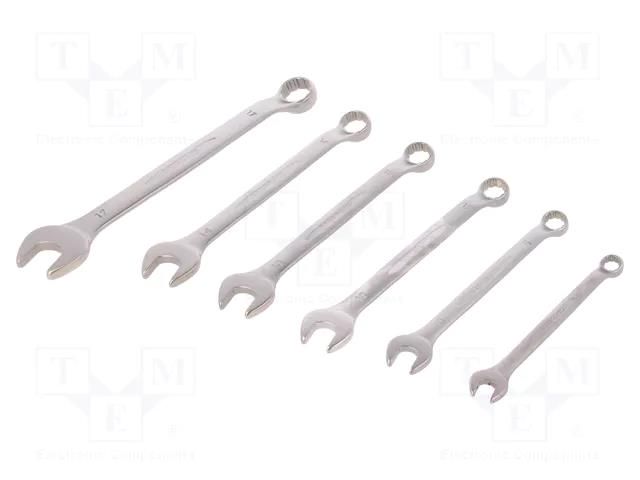 Wrench-set; combination spanner; 6pcs. BAHCO SA.1952M/SH6