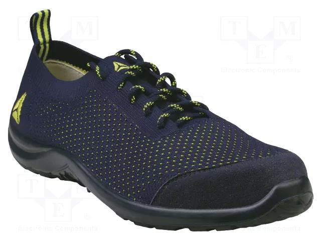Shoes; Size: 46; yellow-blue; cotton,polyester; with metal toecap DELTA PLUS DEL-SUMMESPBL46