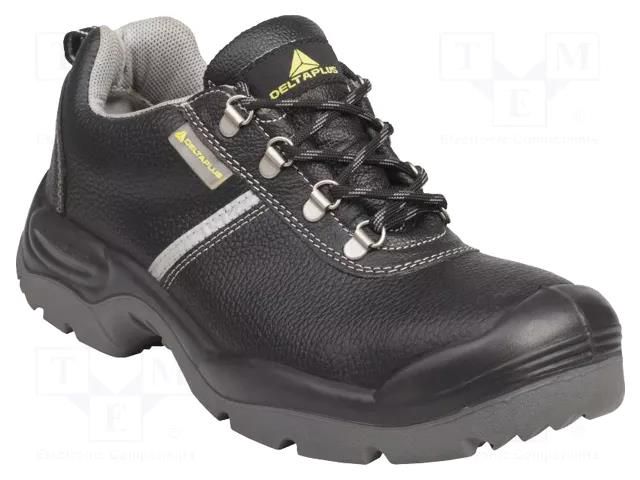 Shoes; Size: 41; black; pigmented split leather; MONTBRUN S3 SRC DELTA PLUS DEL-MONTBS3NO41