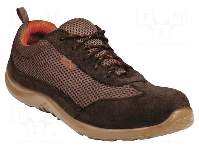 Shoes; Size: 48; brown-beige; polyester,suede split leather DELTA PLUS DEL-COMOSPMA48
