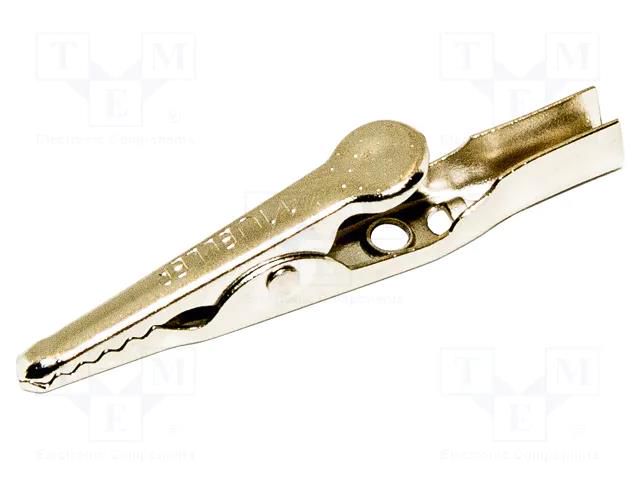 Crocodile clip; 10A; Grip capac: max.7.9mm; Overall len: 50mm MUELLER ELECTRIC BU-60U