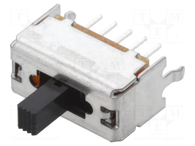 Switch: slide; Pos: 3; SP3T; 0.1A/30VDC; ON-ON-ON; THT; -40÷85°C ALPS SSSF014800