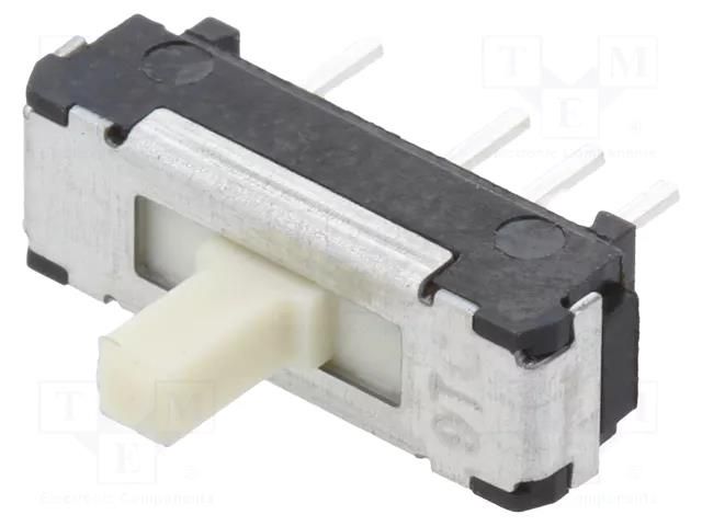 Switch: slide; Pos: 3; SP3T; 0.1A/12VDC; ON-ON-ON; THT; -40÷85°C ALPS SSSS919800