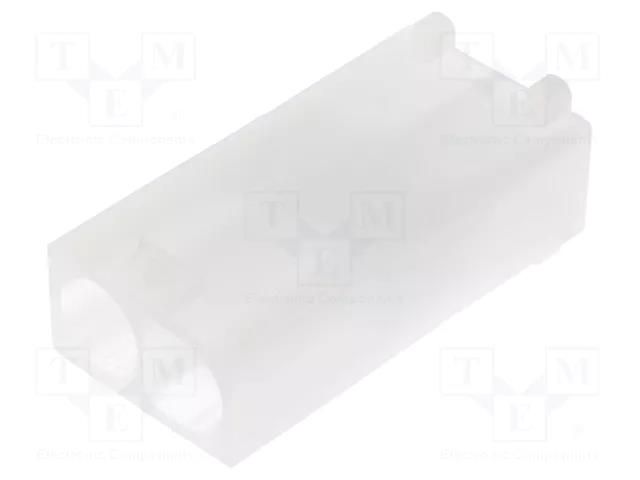 Connector: wire-wire/PCB; socket,plug; Standard .093"; PIN: 2 MOLEX MX-19-09-2029