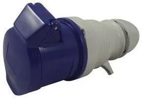 SOCKET, FREE, 230V, 32A, 2P+E WAY 330306