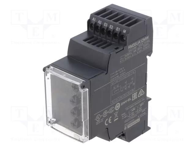 Voltage monitoring relay; 24÷240VAC; 24÷240VDC; Zelio Control SCHNEIDER ELECTRIC RM35UA12MW