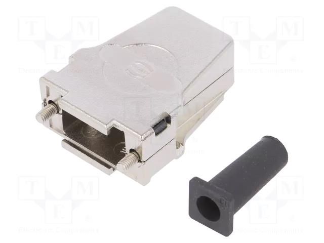 D Sub top entry metal hood 9pole with M3 HARTING 09670090349