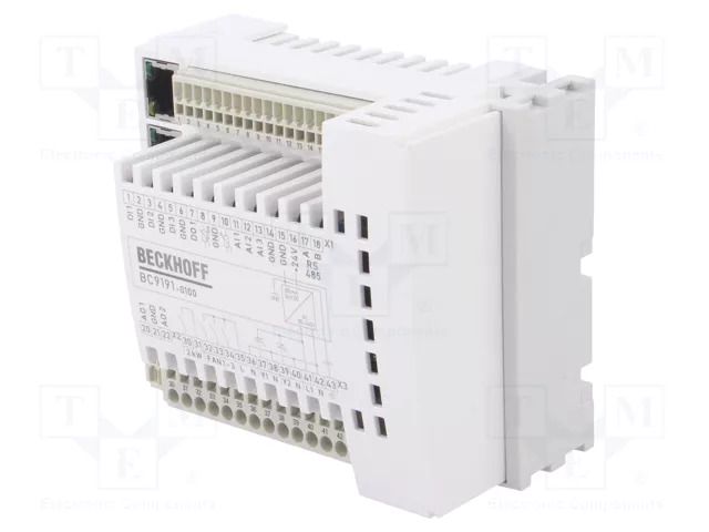 Module: PLC programmable controller; OUT: 8; IN: 8; OUT 1: relay Beckhoff Automation BC9191-0100