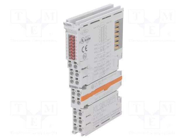 Industrial module: digital output; -25÷60°C; IP20; 24VDC; OUT: 16 Beckhoff Automation KL2809