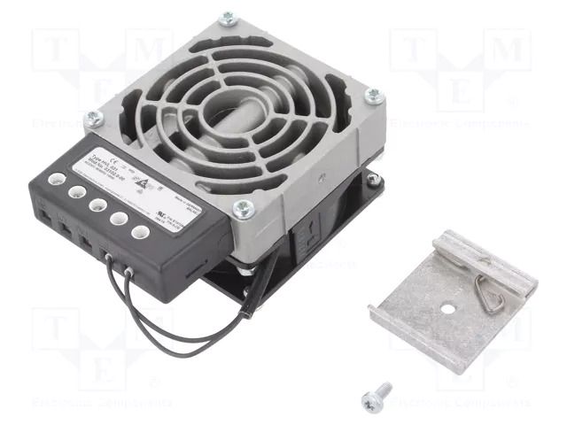 Blower; heating; 100W; IP20; for DIN rail mounting; 35m3/h STEGO 03102.0-00
