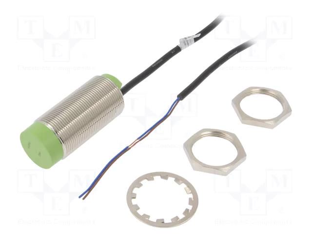Sensor: capacitive; Range: 0÷15mm; 85÷264VAC; OUT: 2-wire NO; brass AUTONICS CR30-15AO