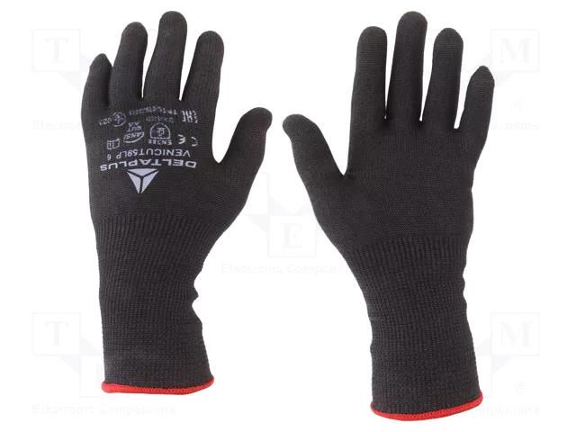 Protective gloves; Size: 6; high resistance to tears and cuts DELTA PLUS DEL-VECUT59LP06