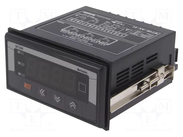Regulator; AC current; 100÷240VAC; on panel; MT4W; SPST-NO; 14.2mm AUTONICS MT4W-AA-41