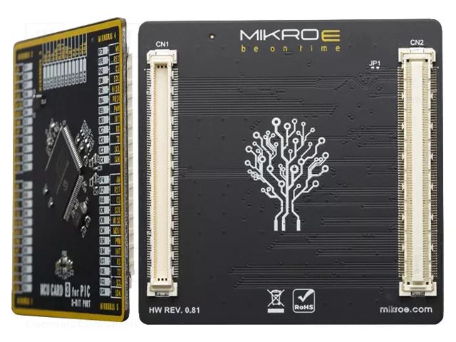 Multiadapter; PIC18F97J60; prototype board; Fusion v8; 4kBRAM MIKROE MIKROE-4008