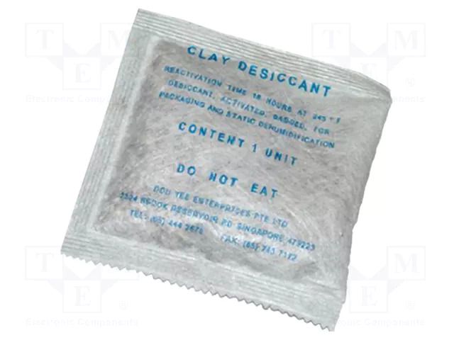 Desiccant; ESD; 75x60mm; 1000pcs; 12g EUROSTAT GROUP ERS-200530012/P