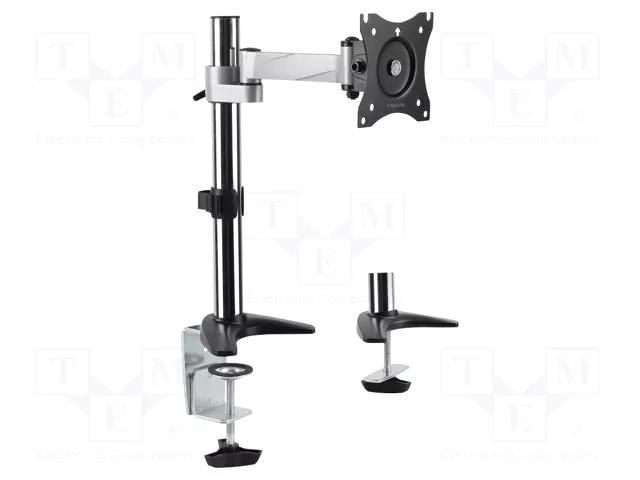 Holder; 8kg; 13÷27"; Arm len: 246mm; Standard: 75x75mm,100x100mm LOGILINK BP0075