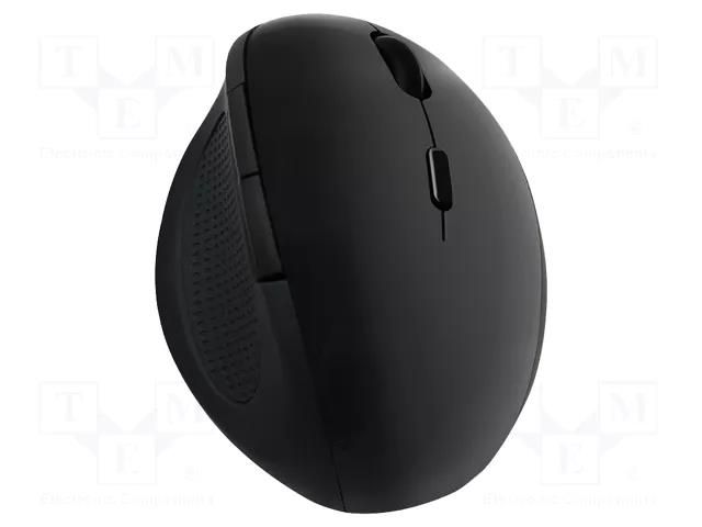Mouse; black; USB A; wireless,optical; No.of butt: 5; 10m LOGILINK ID0139