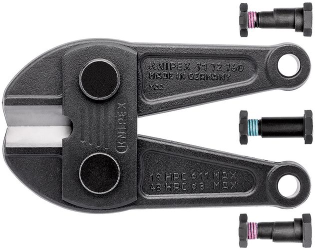 KNIPEX 71 79 760 Spare cutter head for 71 72 760 complete with screws  71 79 760 4003773066828