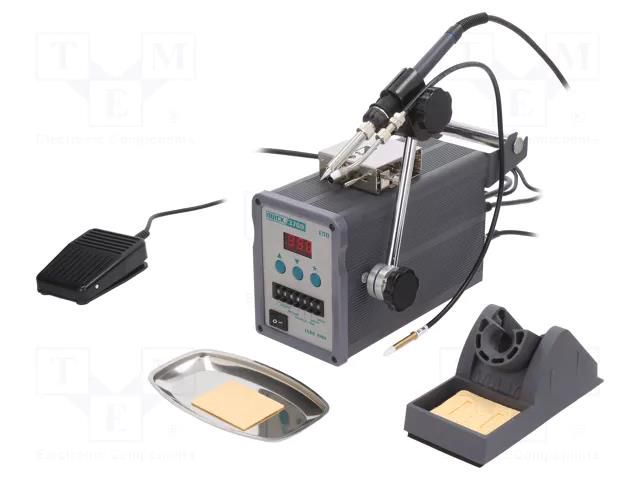 Soldering station; Station power: 90W; 200÷450°C; ESD QUICK QUICK-376D