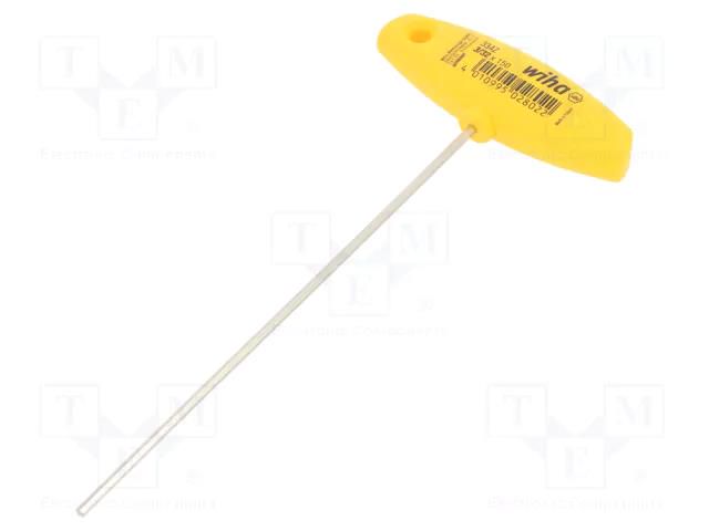Wrench; inch,hex key; HEX 3/32"; Overall len: 176mm WIHA WIHA.02802