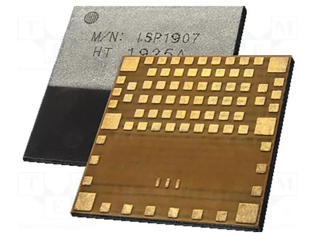 Module: IoT; Bluetooth: 5.1,BLE; 8dBm; ZigBee; SMD; 8x8x1mm INSIGHT SIP ISP1907-HT-JT