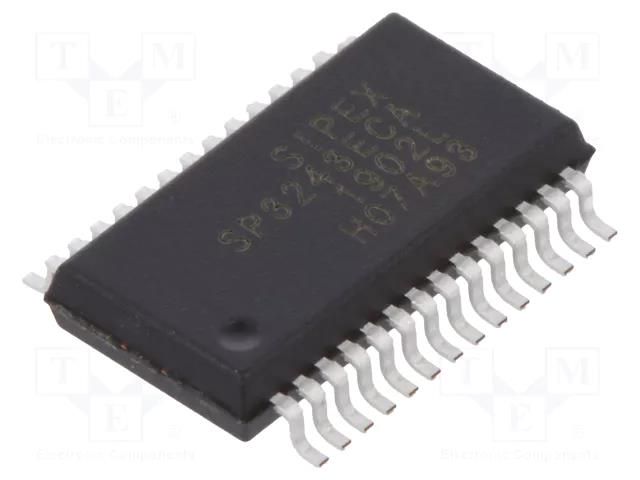 IC: interface; transceiver; full duplex,RS232; 120kbps; SSOP28 MAXLINEAR SP3243ECA-L