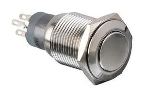 VANDAL RESISTANT SW, DPDT, 250VAC, PANEL MP0045/1D0NN000S
