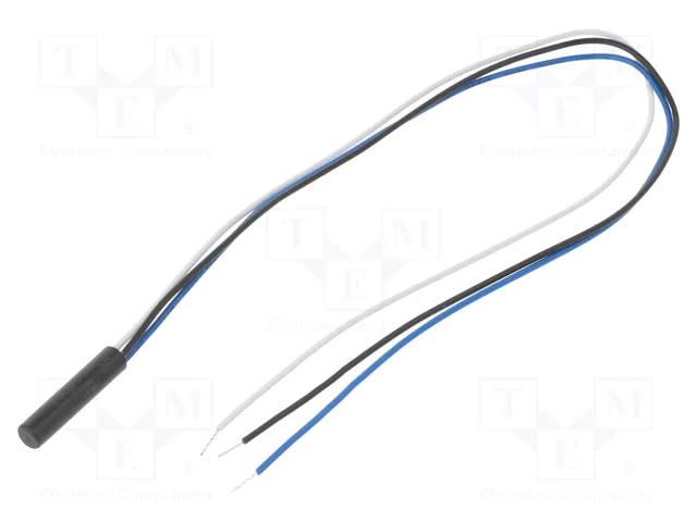 Reed switch; Range: 9.3mm; Pswitch: 5W; Ø5.8x25.4mm; Contacts: SPDT LITTELFUSE 59022-3-S-02-A