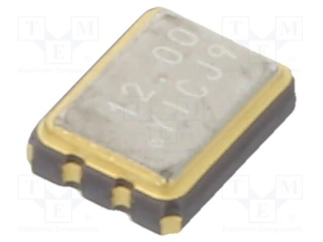 Generator: quartz; 12MHz; SMD; 3.3V; ±50ppm; -40÷85°C YIC OSC12M-3.3I/S3