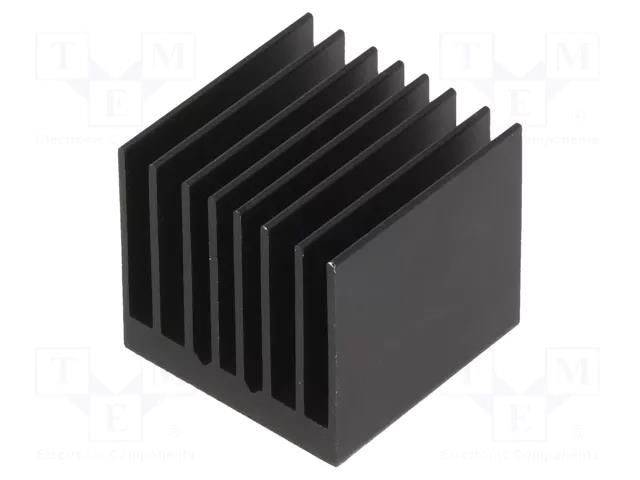 Heatsink: extruded; grilled; BGA; black; L: 27mm; W: 27mm; H: 24.5mm Advanced Thermal Solutions ATS-54270W-C1-R0