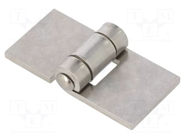 Hinge; Width: 60mm; stainless steel; H: 30mm ELESA+GANTER GN1362NI60-30A-BL