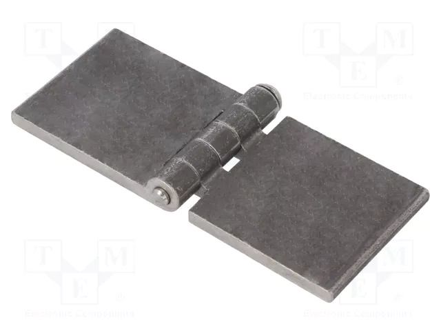 Hinge; Width: 120mm; steel; H: 50mm; without coating,for welding ELESA+GANTER GN1366ST120-50A-BL
