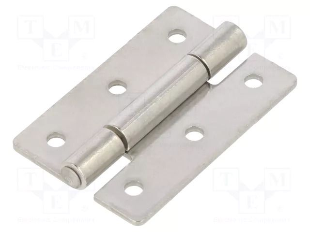 Hinge; Width: 30mm; stainless steel; H: 45mm ELESA+GANTER GN136NI30-45-B