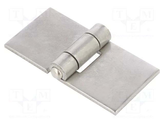Hinge; Width: 80mm; stainless steel; H: 40mm ELESA+GANTER GN1362NI80-40A-BL