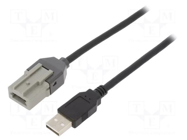USB/AUX adapter; Citroën,Peugeot; Citroën DS3 2010->,Peugeot 4CARMEDIA USB-001