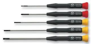 SCREWDRIVER SET, 5PC T4880X/5 S