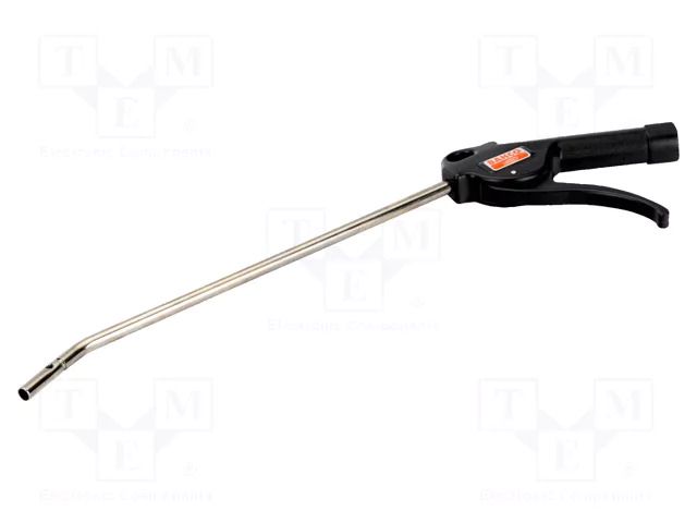 Air blow gun; with an extended nozzle; 6.3bar; 340l/min; 80dBA BAHCO SA.BP219L
