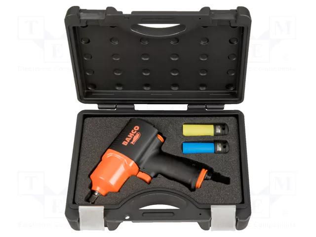 Wrench; impact; pneumatic; 786Nm; Mounting: 1/2"; 6.3bar; 113l/min BAHCO SA.BPC815K6