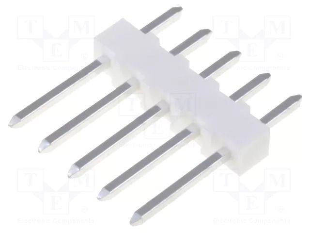 Connector: pin strips; pin header; male; PIN: 5; THT; KK 254; 4A MOLEX MX-22-03-2051