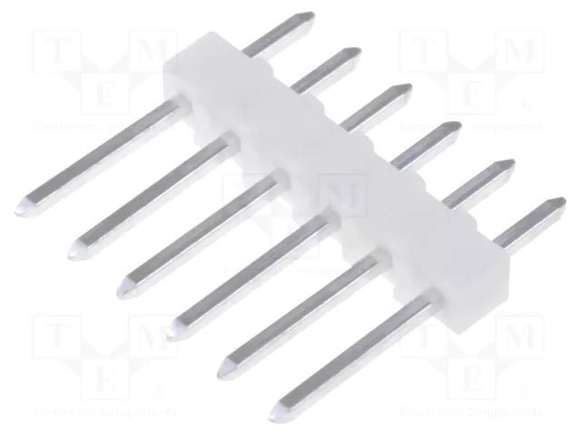 Connector: pin strips; pin header; male; PIN: 6; KK 254; straight MOLEX MX-22-03-2061
