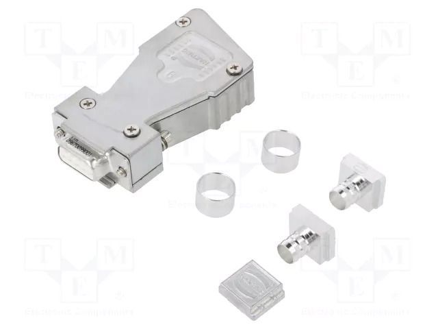 Connector: D-Sub; PIN: 9; straight; screw terminal; for cable HARTING 66630096016