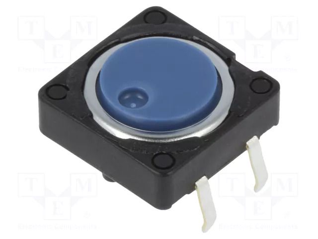Microswitch TACT; SPST; Pos: 2; 0.05A/12VDC; THT; 0.7N; 12x12x3.5mm ALPS SKHCBKA010