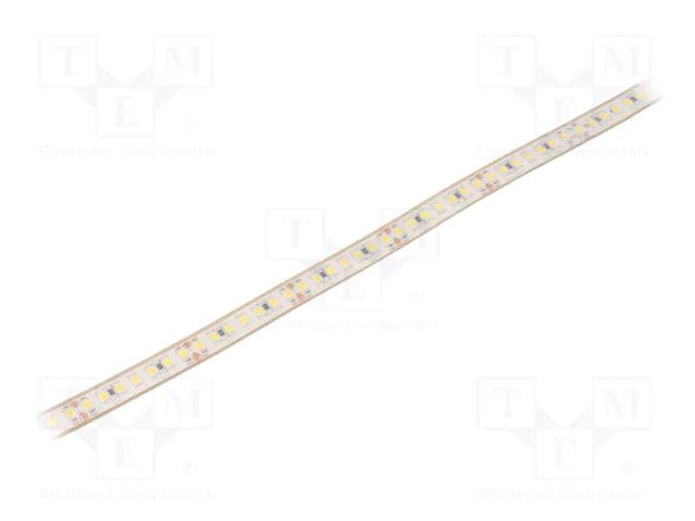 LED tape; white neutral; LED/m: 168; 10mm; IP68; 120°; 17W/m; 24VDC FOSE SPE-168-68-NW-24