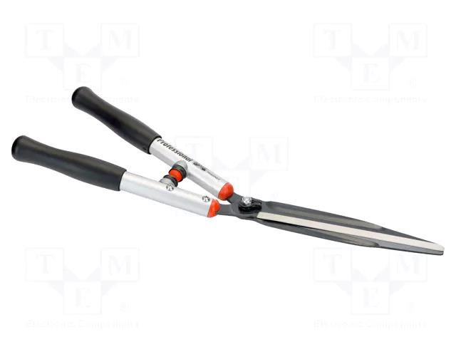 Cutters; for hedge; L: 500mm; steel; Handle material: aluminum BAHCO SA.P54-SL-20
