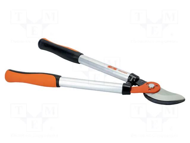 Garden pruner; 450mm; steel; Ø40mm max; Handle material: aluminum BAHCO SA.PG-18-45-F