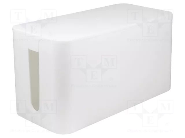 Cable box; white; W: 115mm; L: 235mm; H: 120mm LOGILINK PC-KAB0061