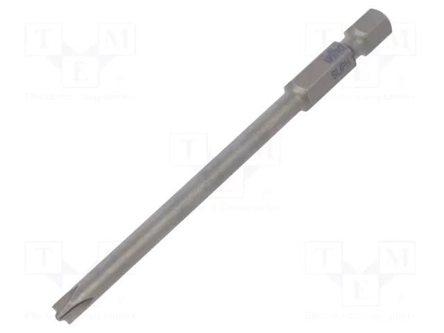 Screwdriver bit; PlusMinus PH-type; PH1/SL; Overall len: 90mm WIHA WIHA.32686